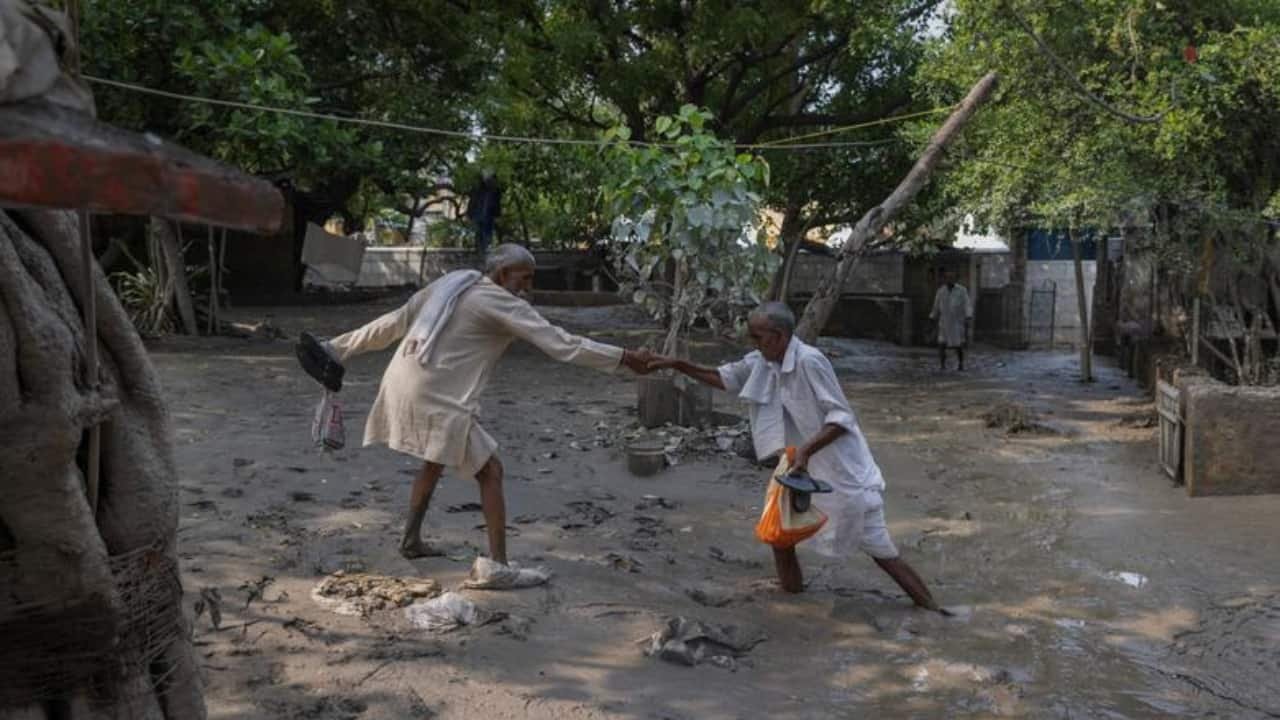 The Yamuna River rose to its highest in 45 years last week following unusually heavy rainfall in the city, with runoff from hilly states to the north also causing its waters to swell. Thousands of people were evacuated to relief camps, the New Delhi government said, to escape the flooding. (Source: Reuters)